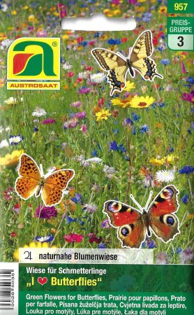[0] Blumenwiese für Schmetterlinge I Heart Butterflies