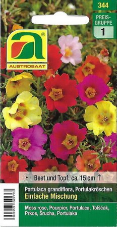 [0] Portulakröschen Einfache Mischung (Portulaca grandiflora)