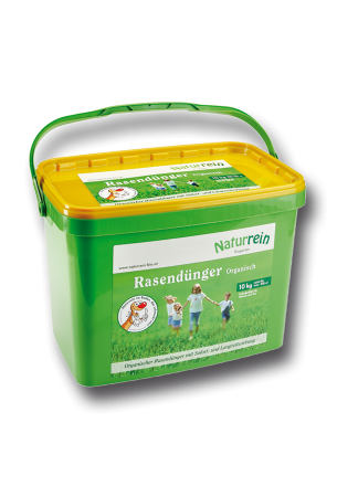 Naturrein Rasendünger organisch (Kübel 10 kg)