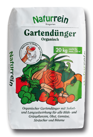 Naturrein Gartendünger organisch, 20kg